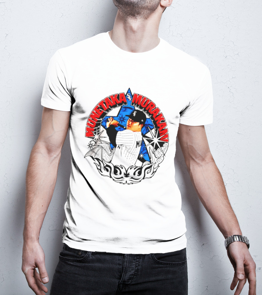 Munetaka Murakami White Sox MLB Baseball Player Chicago Starburst T-Shirt