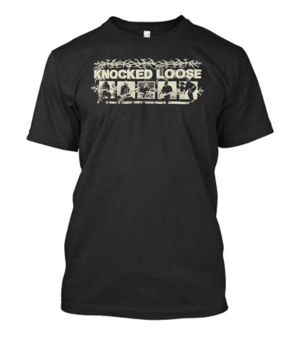 Knocked Loose 2026 Fall Tour Dates North American Hardcore Band Merch T-Shirt