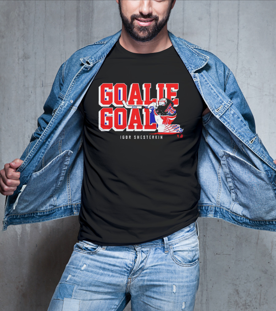 Goalie Goal Igor Shesterkin New York 31 T-Shirt
