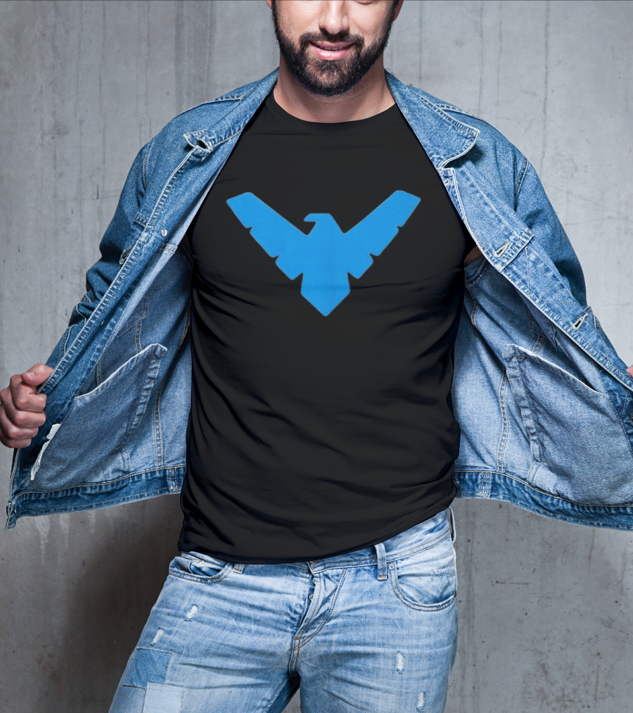 Nightwing Compression Blue T-Shirt