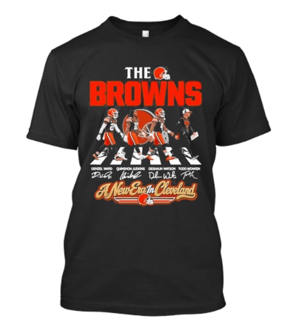 The Browns 2026 Football Team Abbey Road A New Era In Cleveland T-Shirt