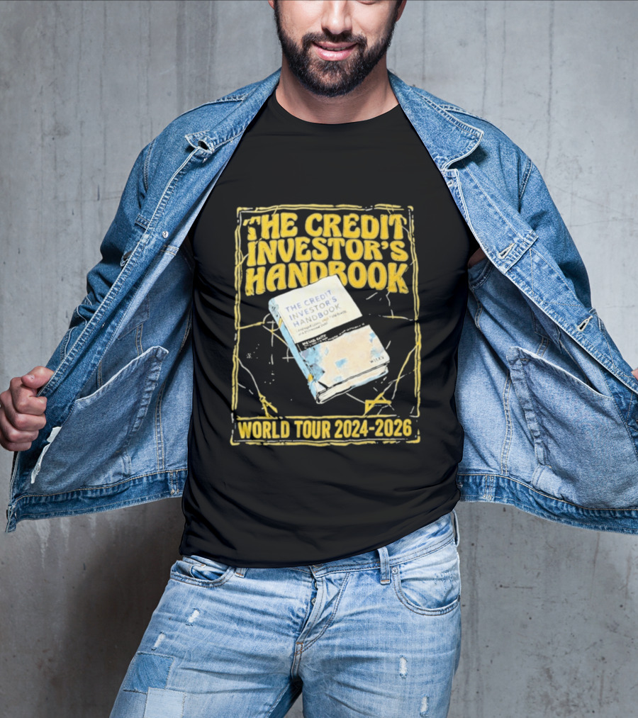 The Credit Investor's Handbook World Tour 2024 2026 The Credit Investors Handbook T-Shirt