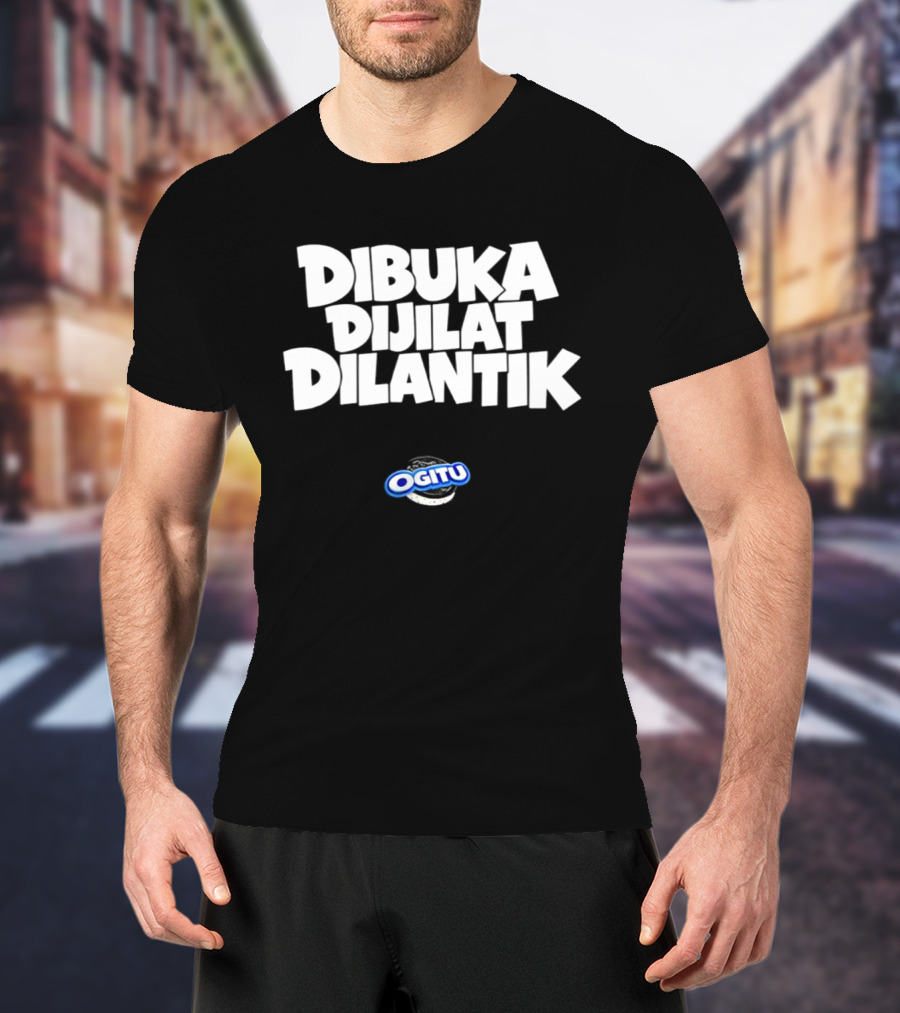 Dibuka Dijilat Dilantik Ogitu Oreo T-Shirt
