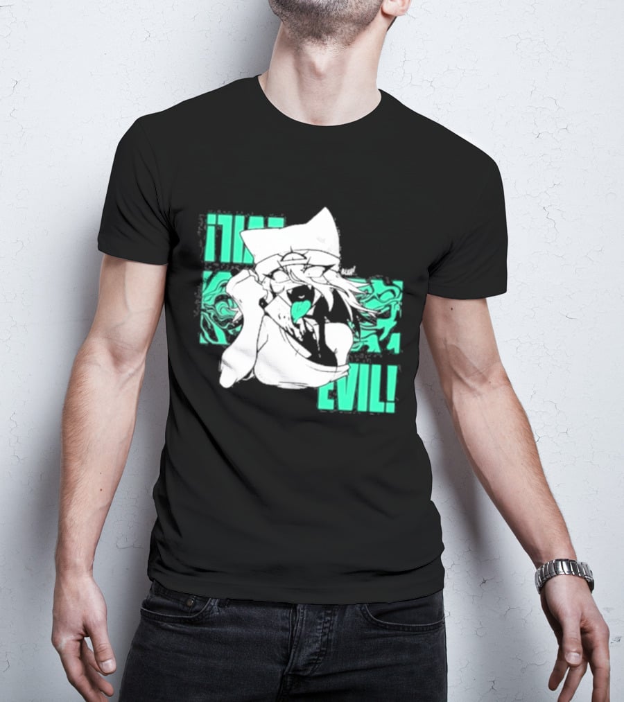 Issbrokie Neon Glow EVIL! Mysterious Aura Transformation T-Shirt
