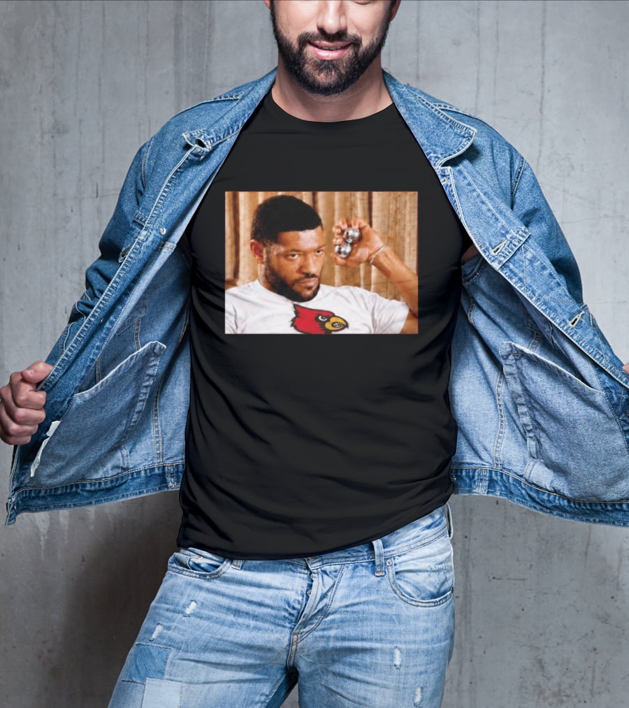 Laurence Fishburne Louisville Cardinals Mood Team Spirit T-Shirt