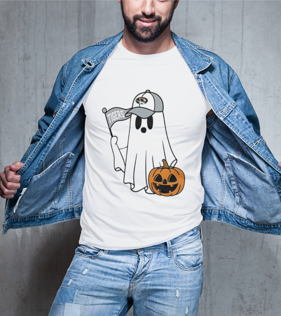 Missouri Tigers Halloween Ghost Pumpkin 2026 T-Shirt
