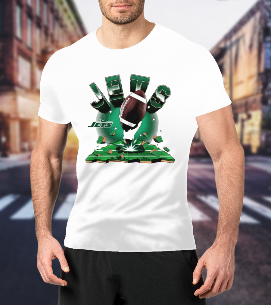 New York Jets Football Explode 2026 Clubhouse T-Shirt