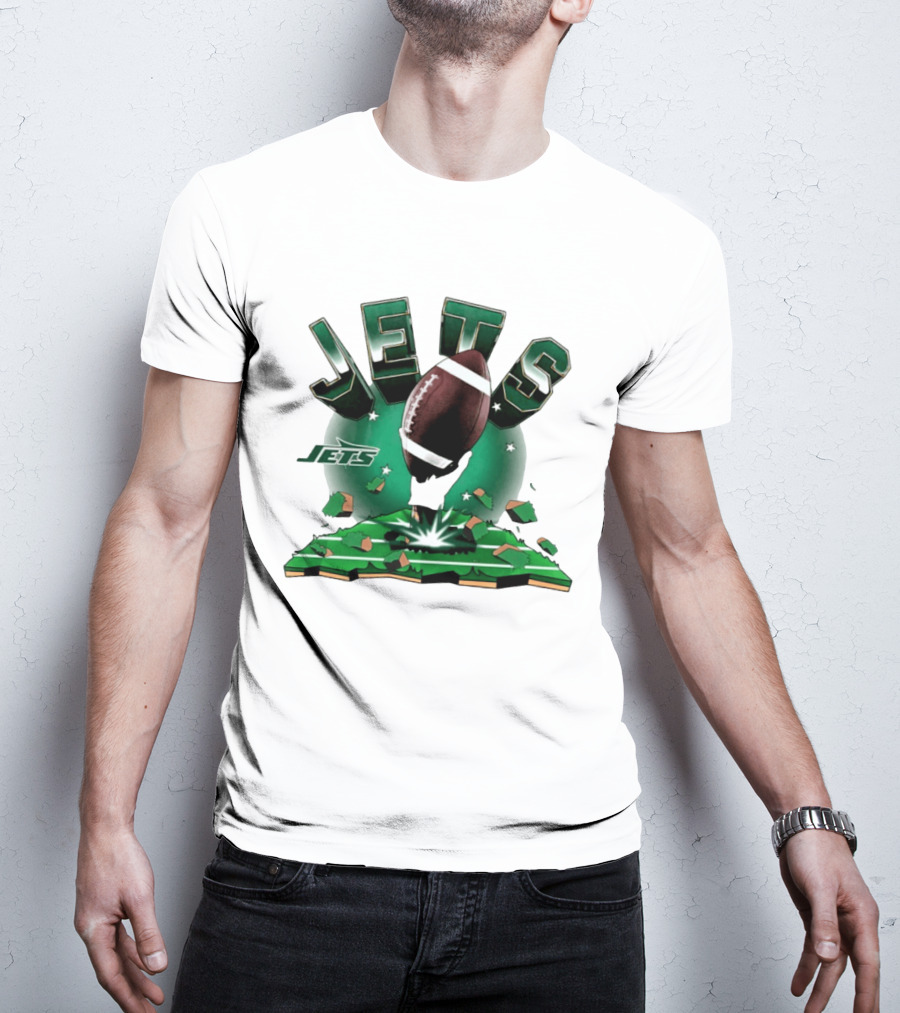 New York Jets Football Explode 2026 Clubhouse T-Shirt