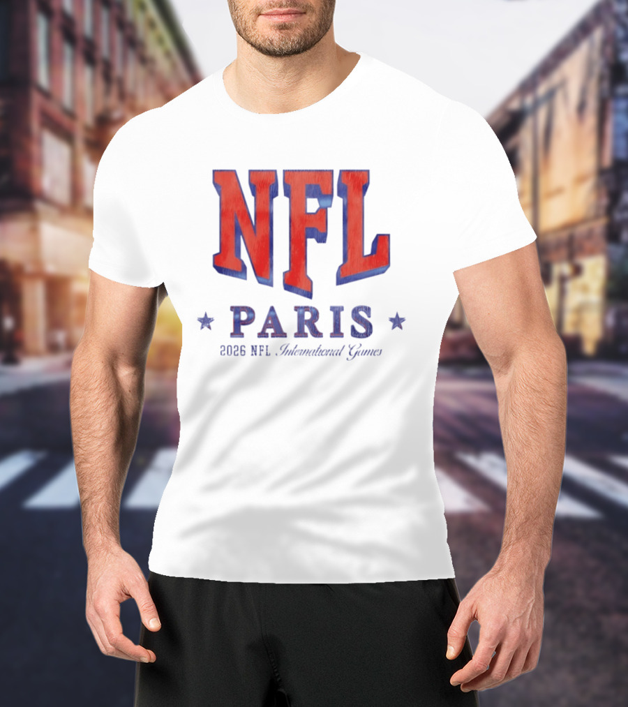 2026 NFL Paris International Games T-Shirt