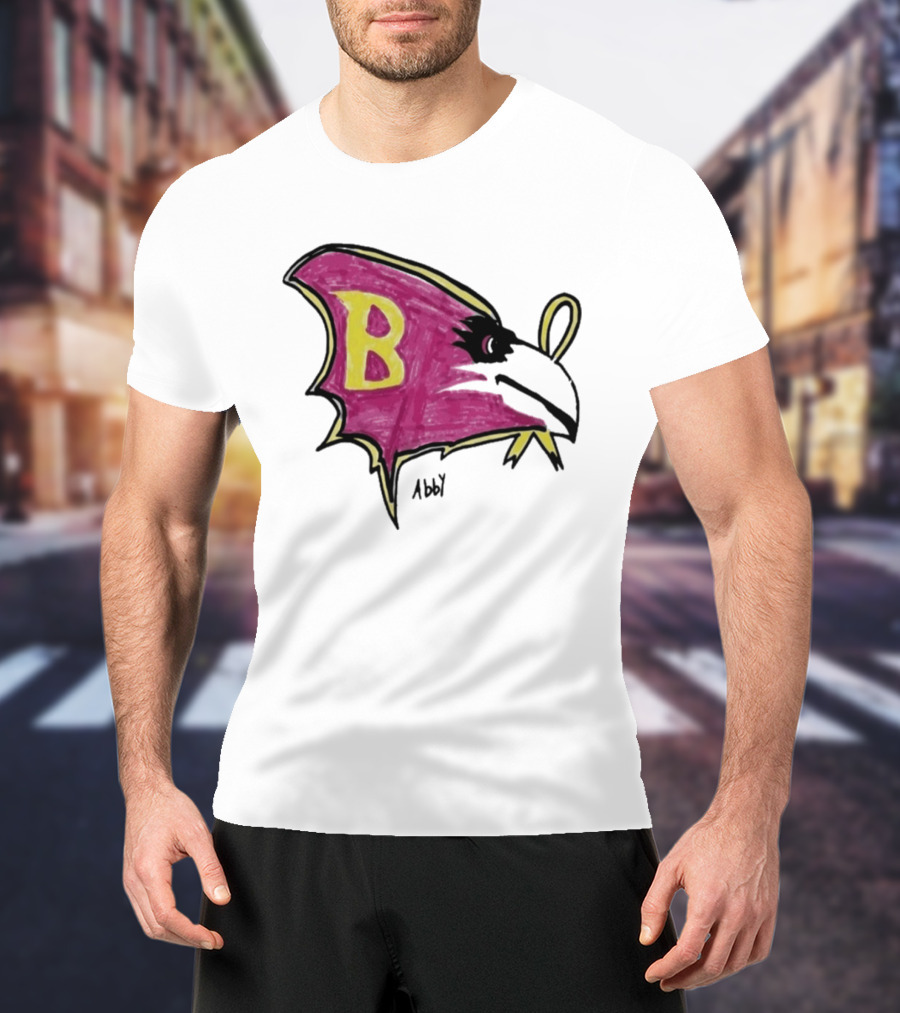 Ravens B Logo Child Drawing By Abiy T-Shirt