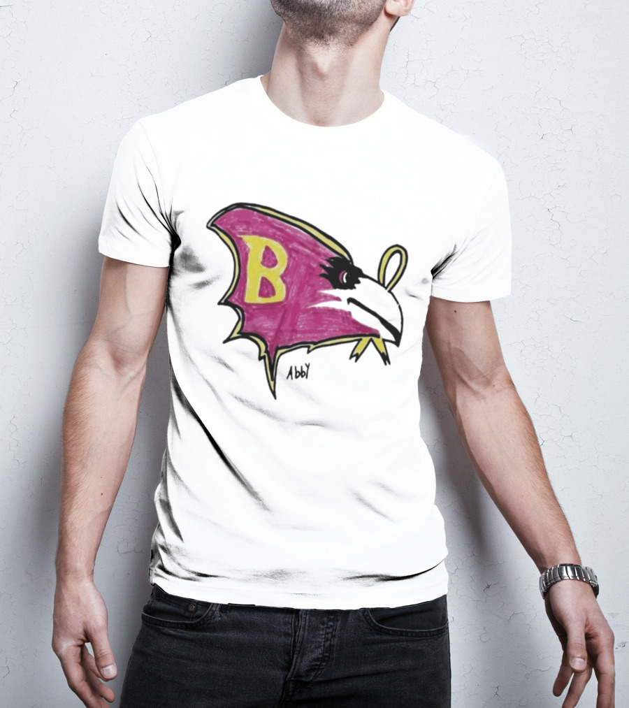 Ravens B Logo Child Drawing By Abiy T-Shirt