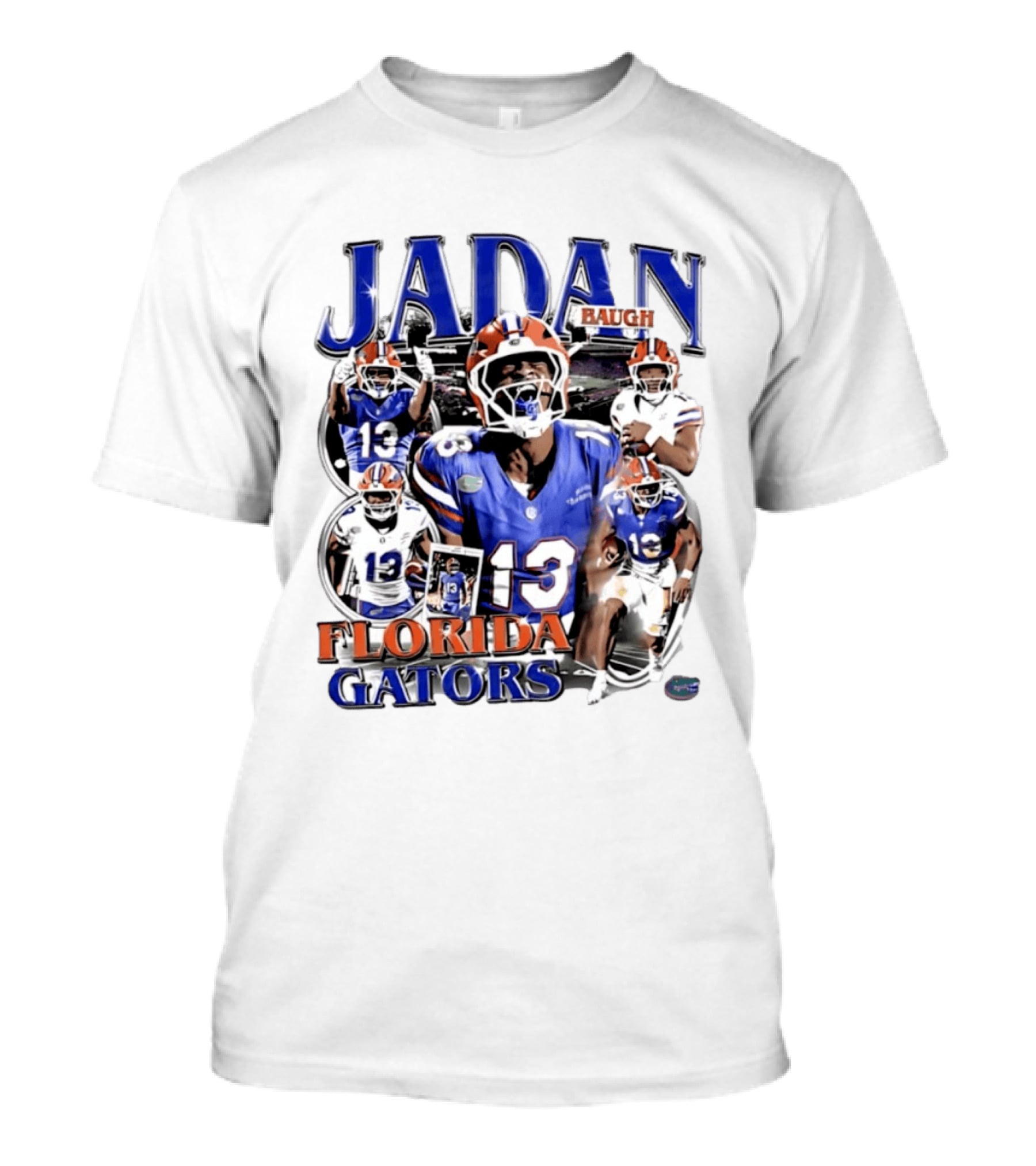 Jadan Baugh Florida Gators 2026 NCAA Football 90s Bootleg T-Shirt