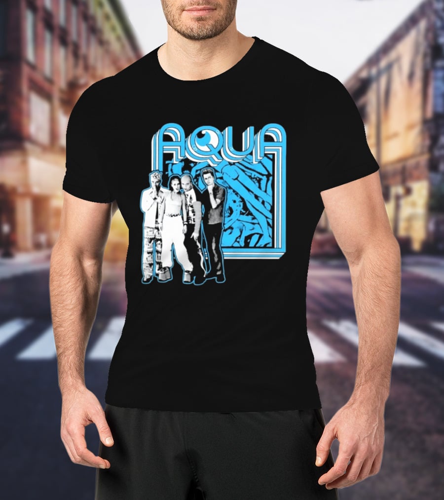 Aqua Band Members Barbie Girl 90s Pop Music Nostalgia T-Shirt