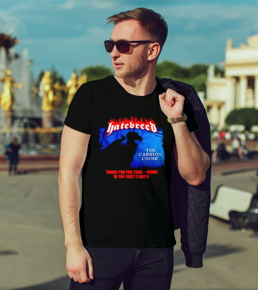 Hatebreed The Carrion Choir Metal Hardcore Album T-Shirt