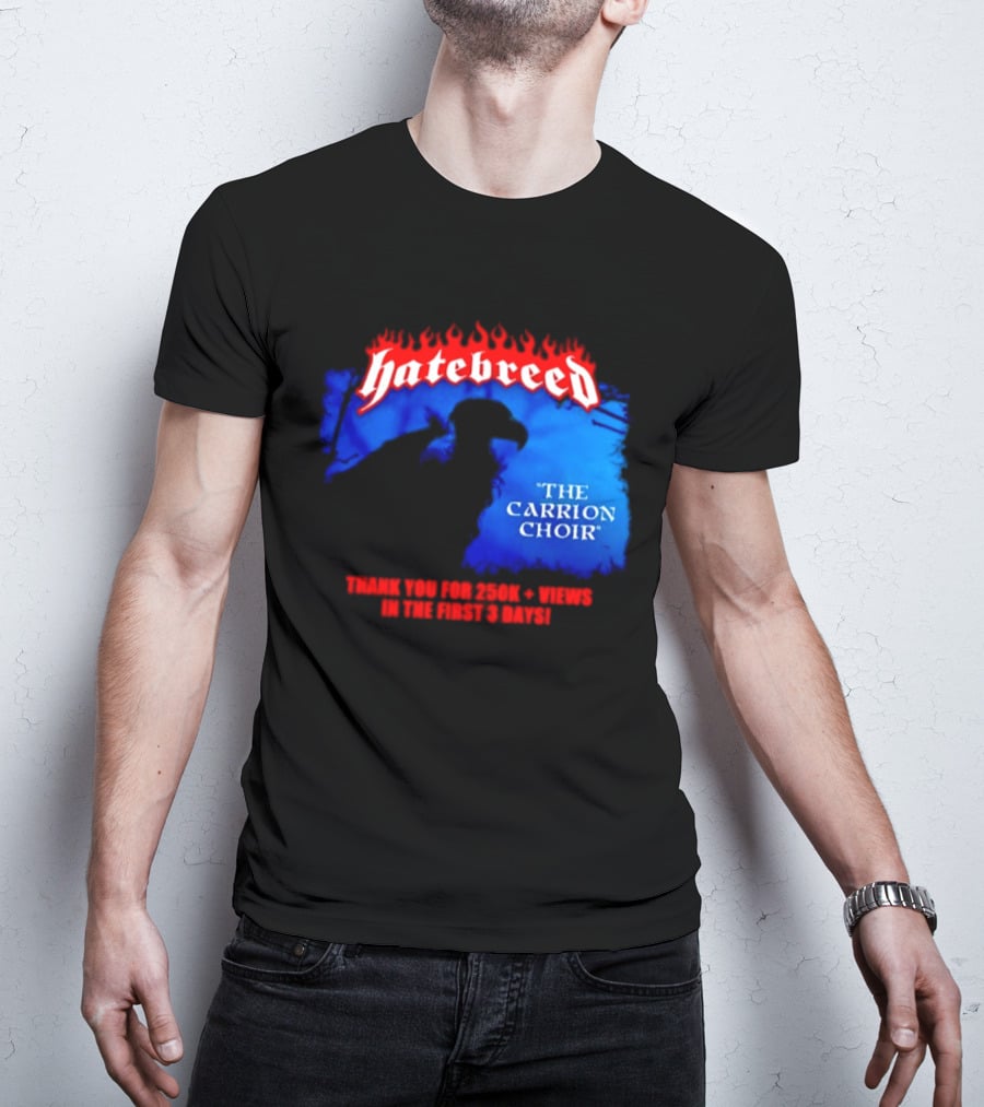 Hatebreed The Carrion Choir Metal Hardcore Album T-Shirt