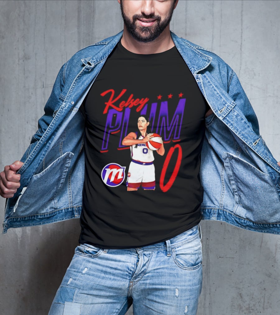 Kelsey Plum 0 Mercury WNBA Basketball Player T-Shirt
