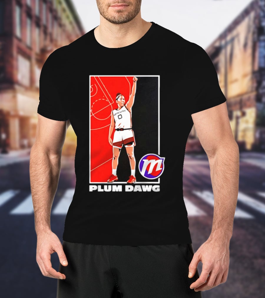 Kelsey Plum Phoenix Mercury 2026 WNBA Plum Dawg T-Shirt