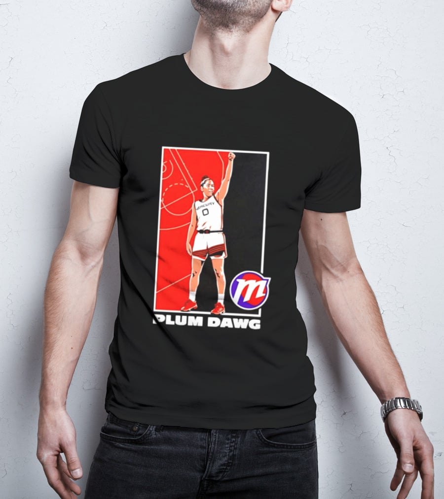Kelsey Plum Phoenix Mercury 2026 WNBA Plum Dawg T-Shirt
