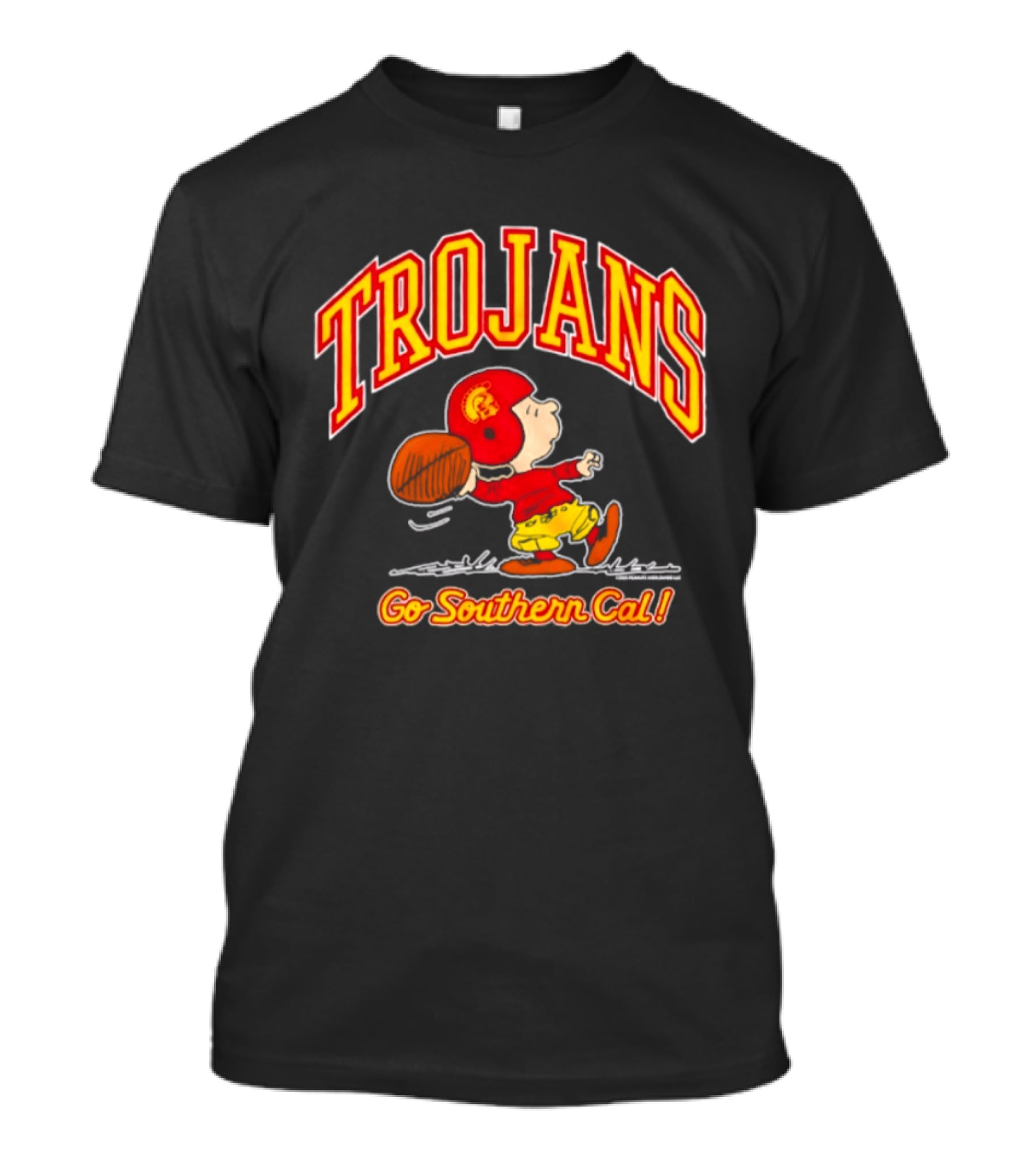 Trojans Peanuts Charlie Brown Go Southern Cal T-Shirt
