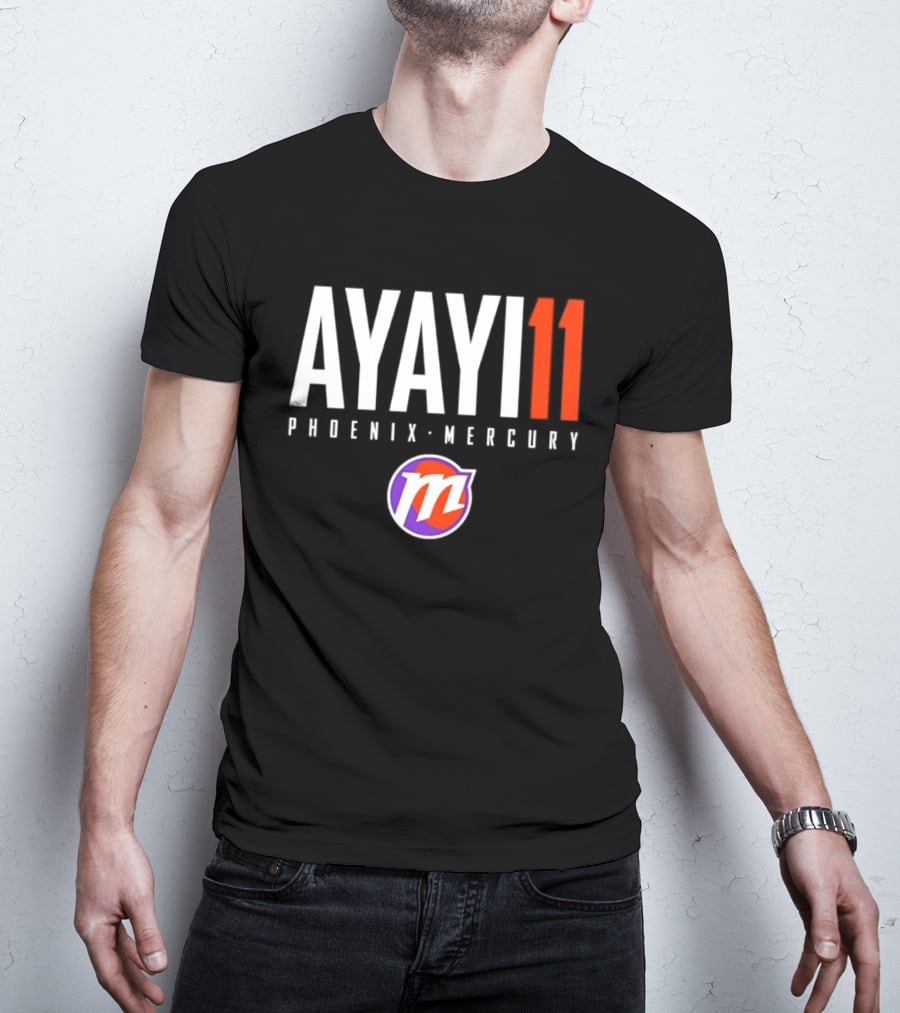 Phoenix Mercury Ayayi 11 WNBA Player Jersey T-Shirt