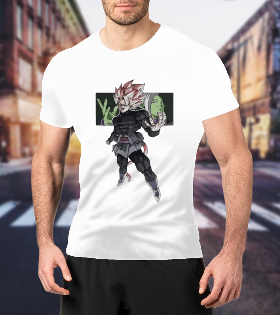Goku Black Zamasu Fusion Dragon Ball Super Anime Villain Transformation T-Shirt