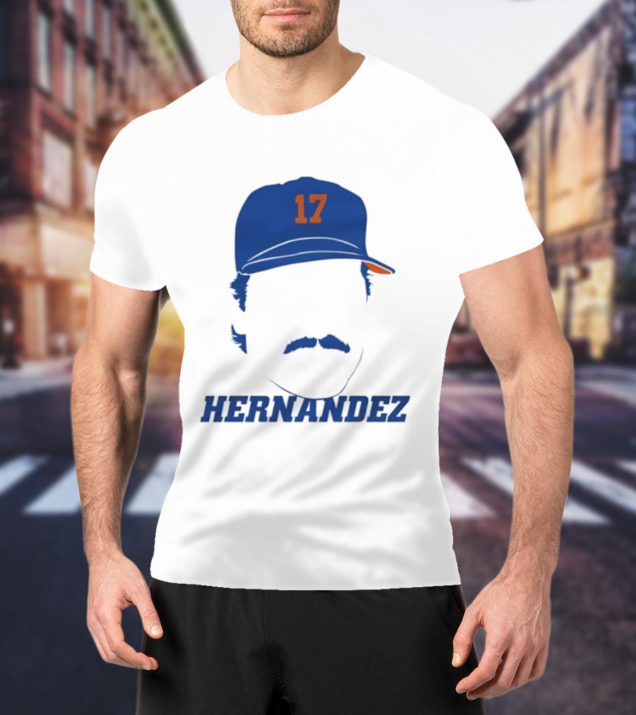 Keith Hernandez 17 New York Mets Baseball Cap T-Shirt