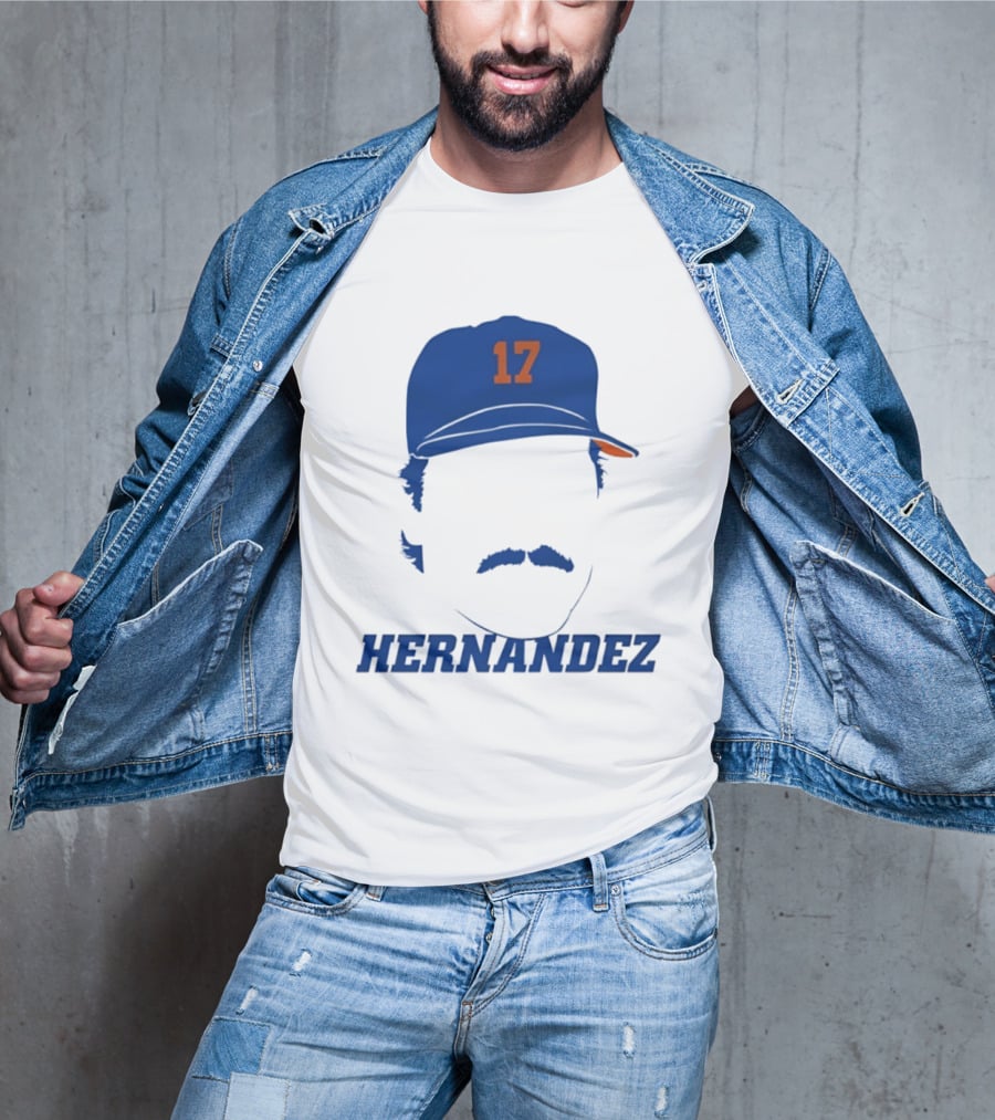 Keith Hernandez 17 New York Mets Baseball Cap T-Shirt