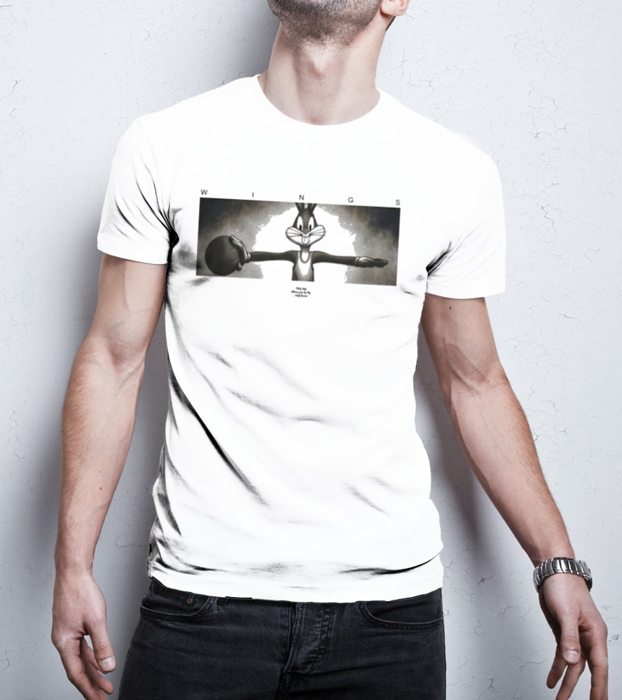 Wings Bugs Bunny Basketball Russell Westbrook Jordan Collaboration T-Shirt
