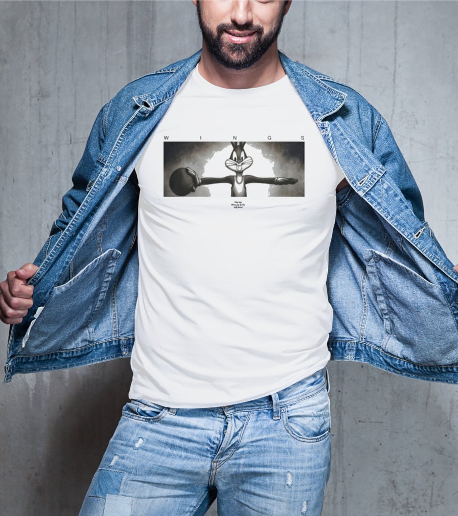 Wings Bugs Bunny Basketball Russell Westbrook Jordan Collaboration T-Shirt