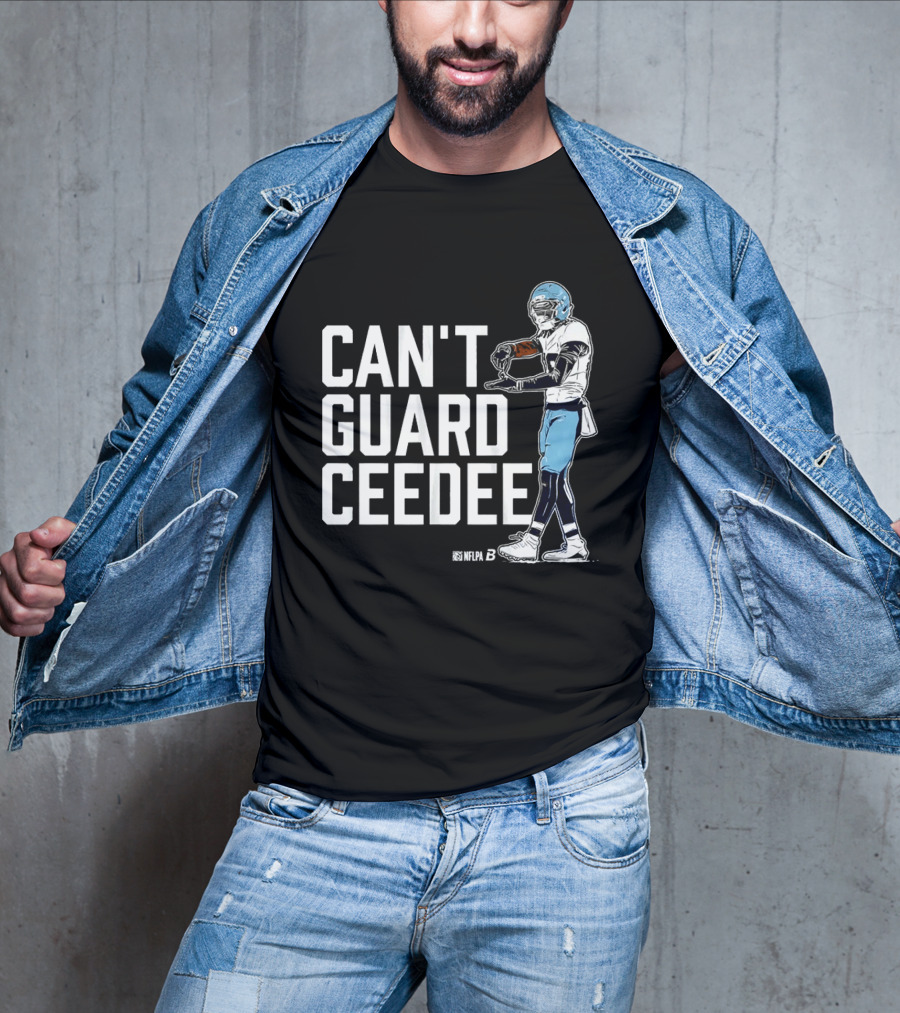 Can't Guard CeeDee Lamb Football Player T-Shirt