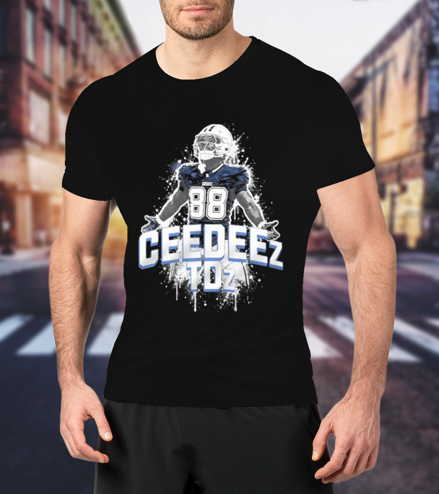 CeeDee Lamb CEEDEEZ TDz Dallas Cowboys Football Player T-Shirt