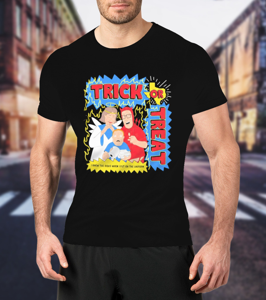 Trick Or Treat Hank Hill Halloween 2026 T-Shirt