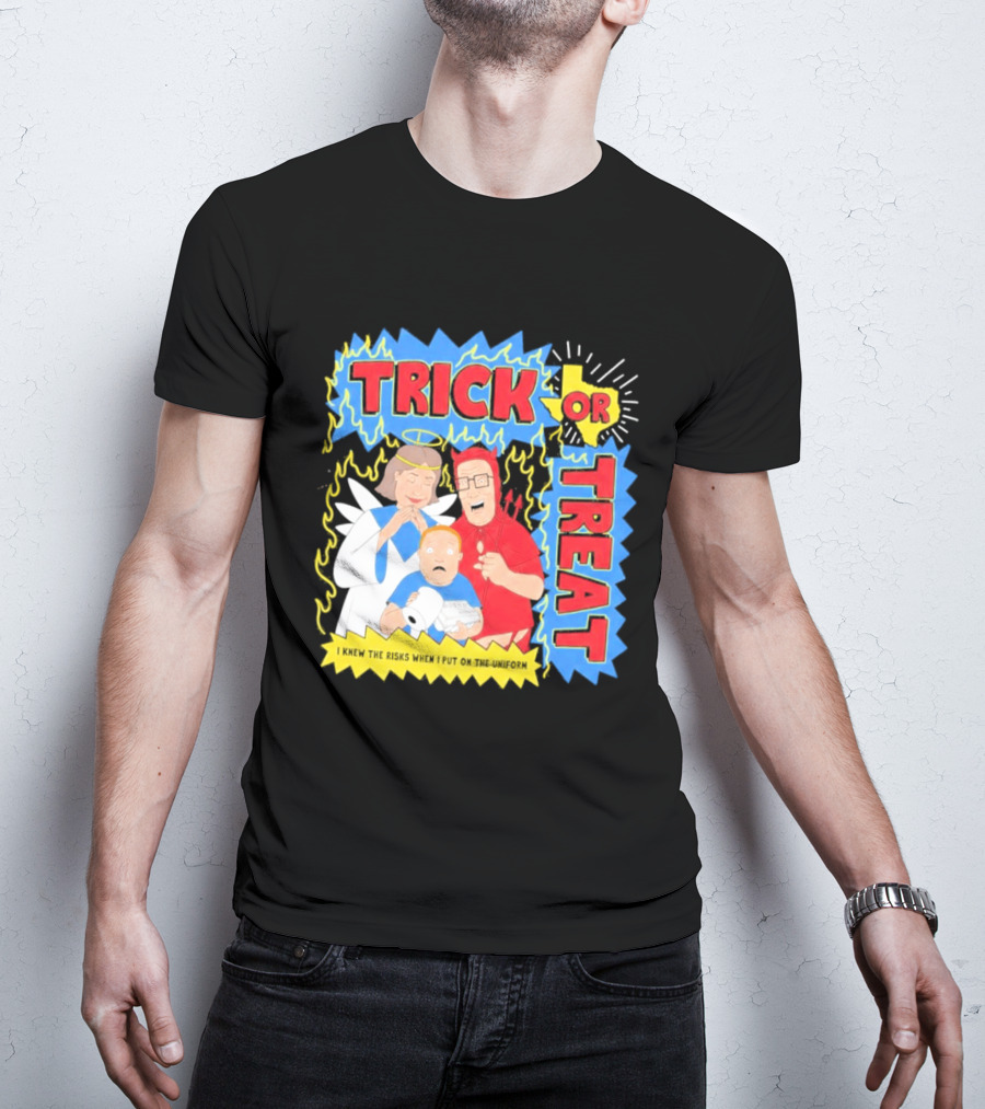 Trick Or Treat Hank Hill Halloween 2026 T-Shirt