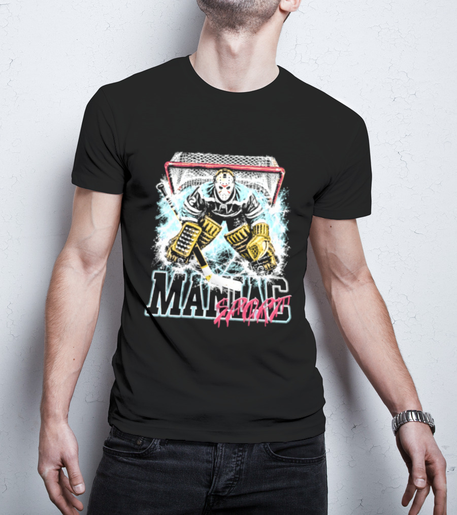 Jason Voorhees Maniac Sport 2026 Hockey Halloween T-Shirt