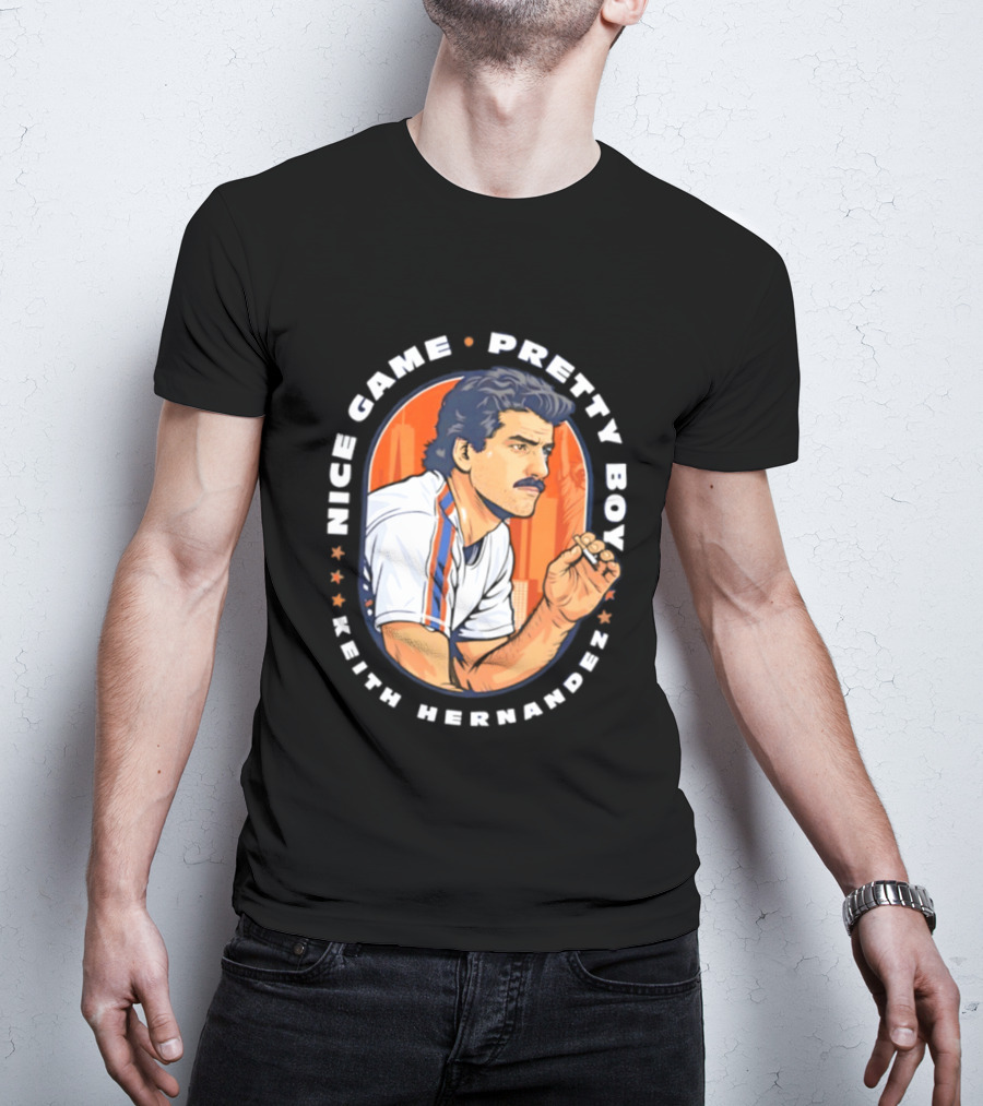 Keith Hernandez New York Mets Nice Game Pretty Boy T-Shirt