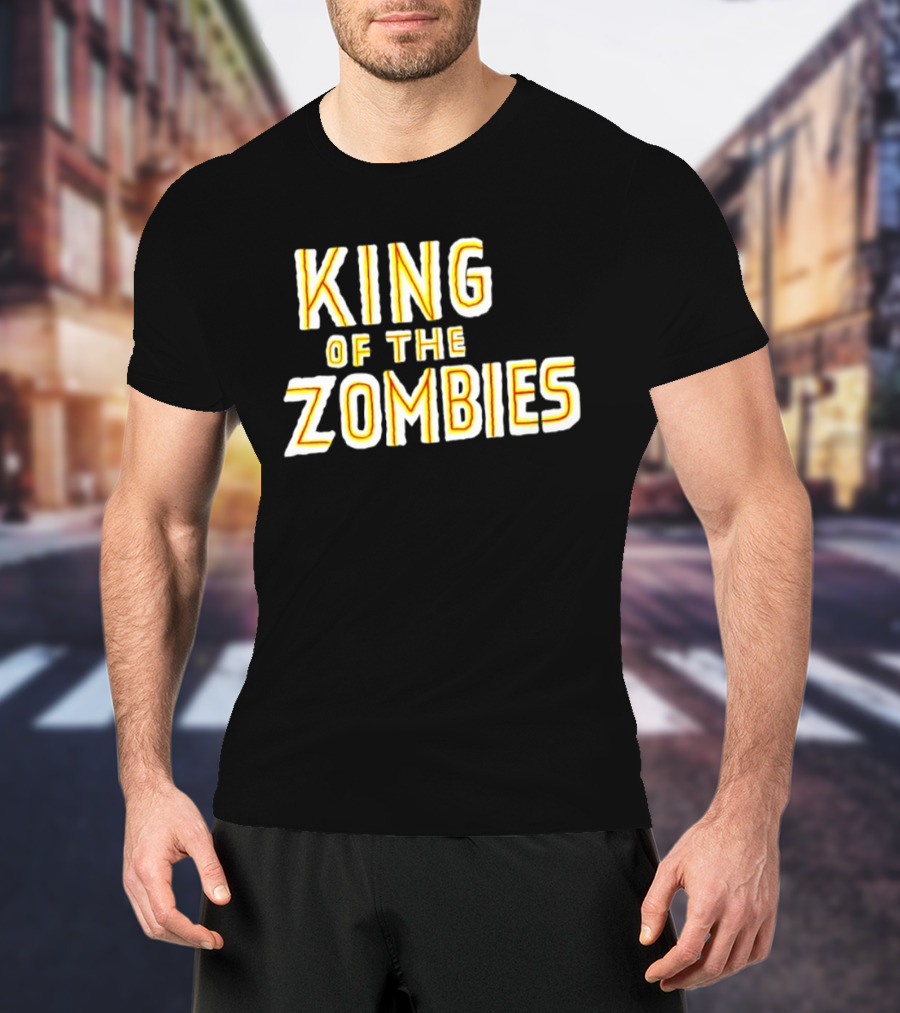 King Of The Zombies Retro Horror T-Shirt