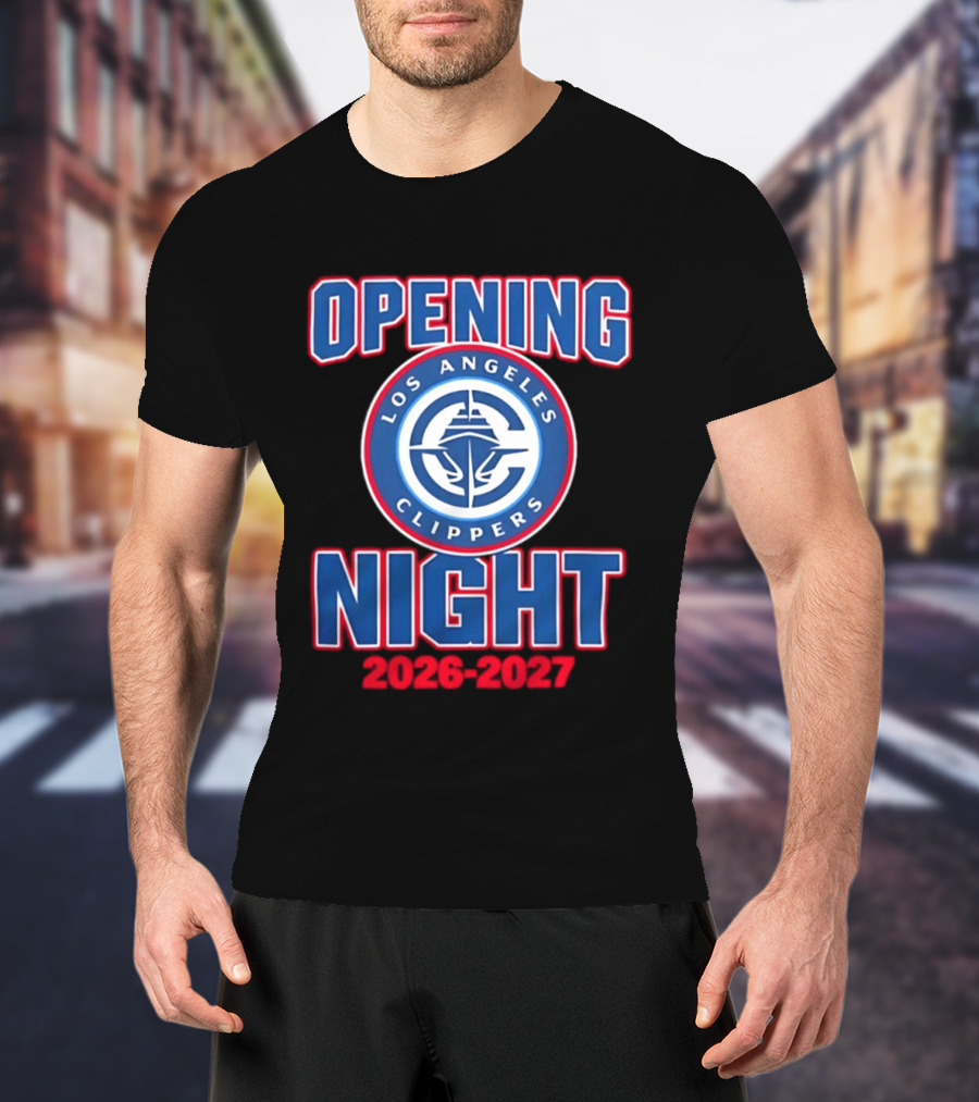 Los Angeles Clippers Opening Night 2026 2027 T-Shirt