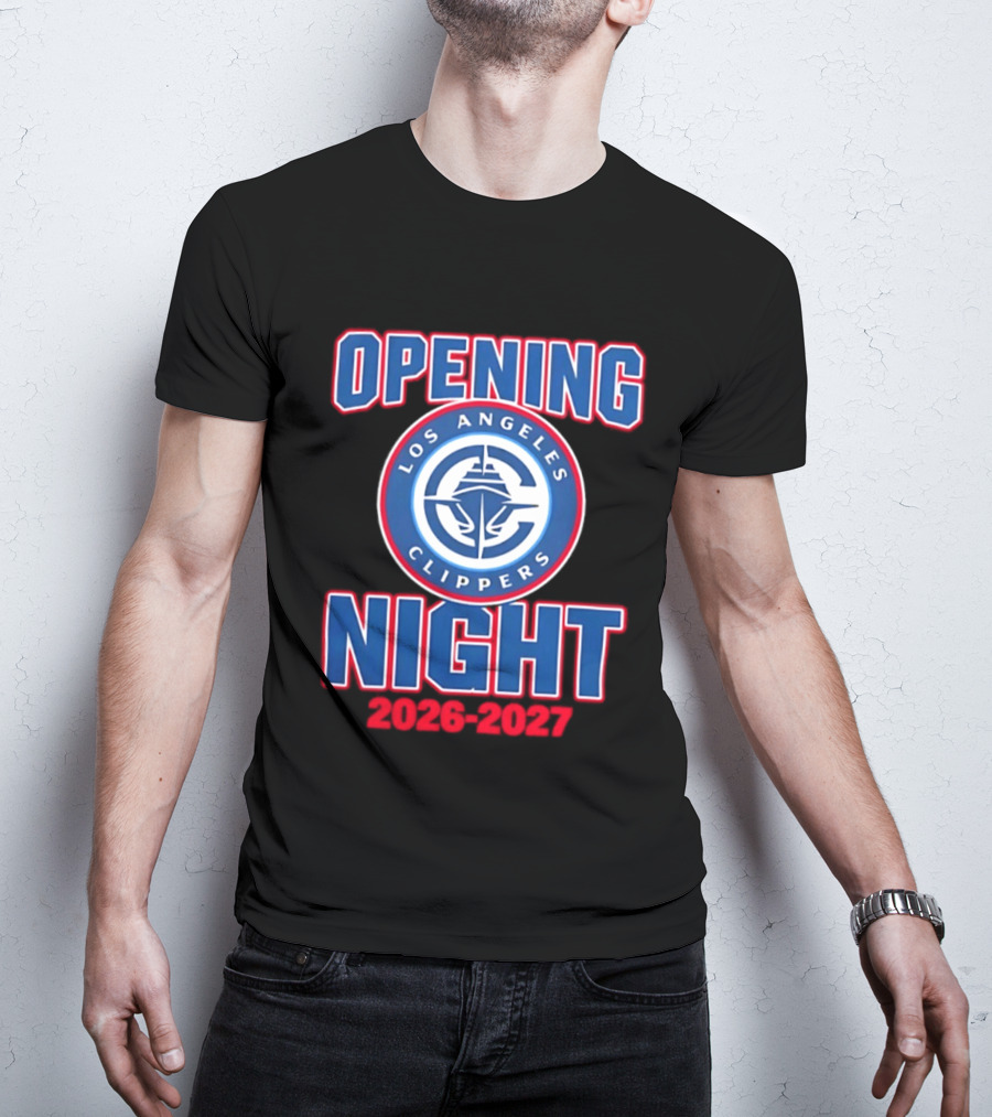 Los Angeles Clippers Opening Night 2026 2027 T-Shirt