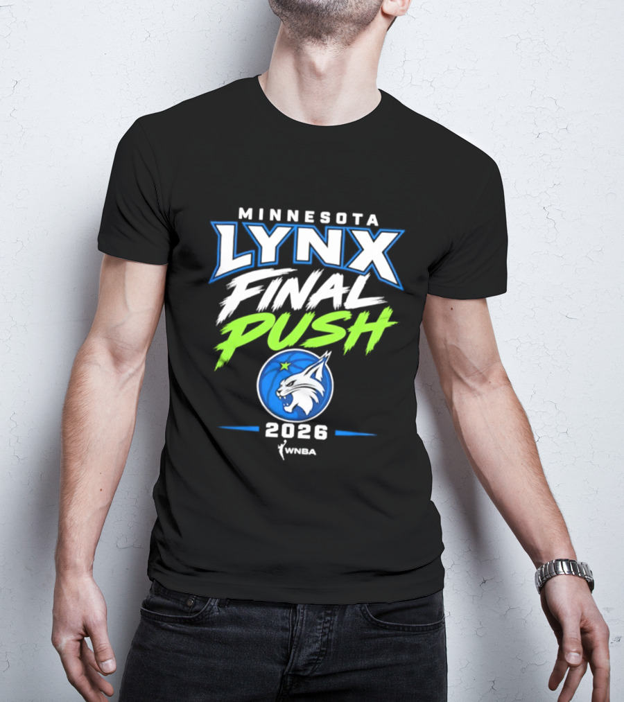 Minnesota Lynx Final Push 2026 WNBA T-Shirt
