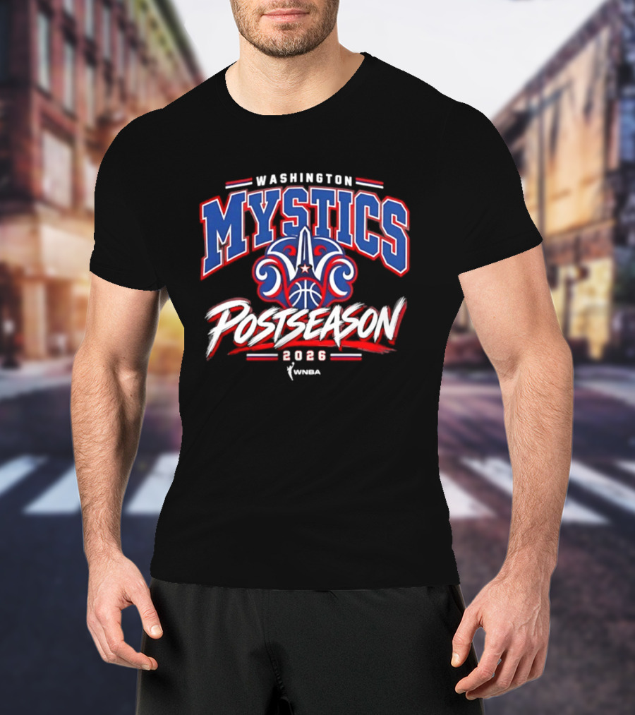 Washington Mystics WNBA Postseason 2026 Basketball Sports Team T-Shirt