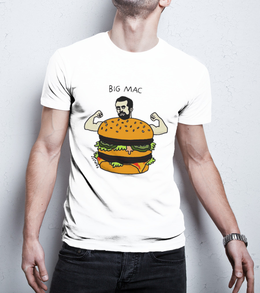 Big Mac Muscle Burger Mac DeMarco Meme T-Shirt