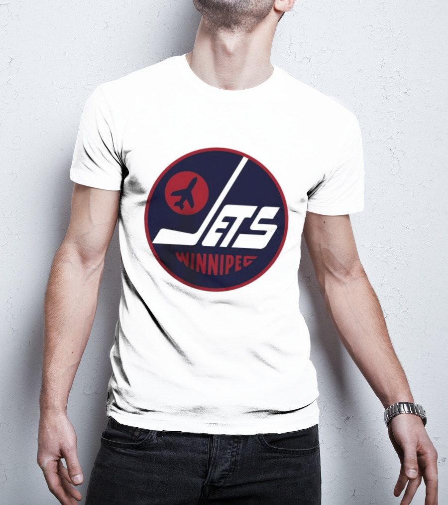 Winnipeg Jets 2026 NHL Heritage Classic Retro Circle T-Shirt