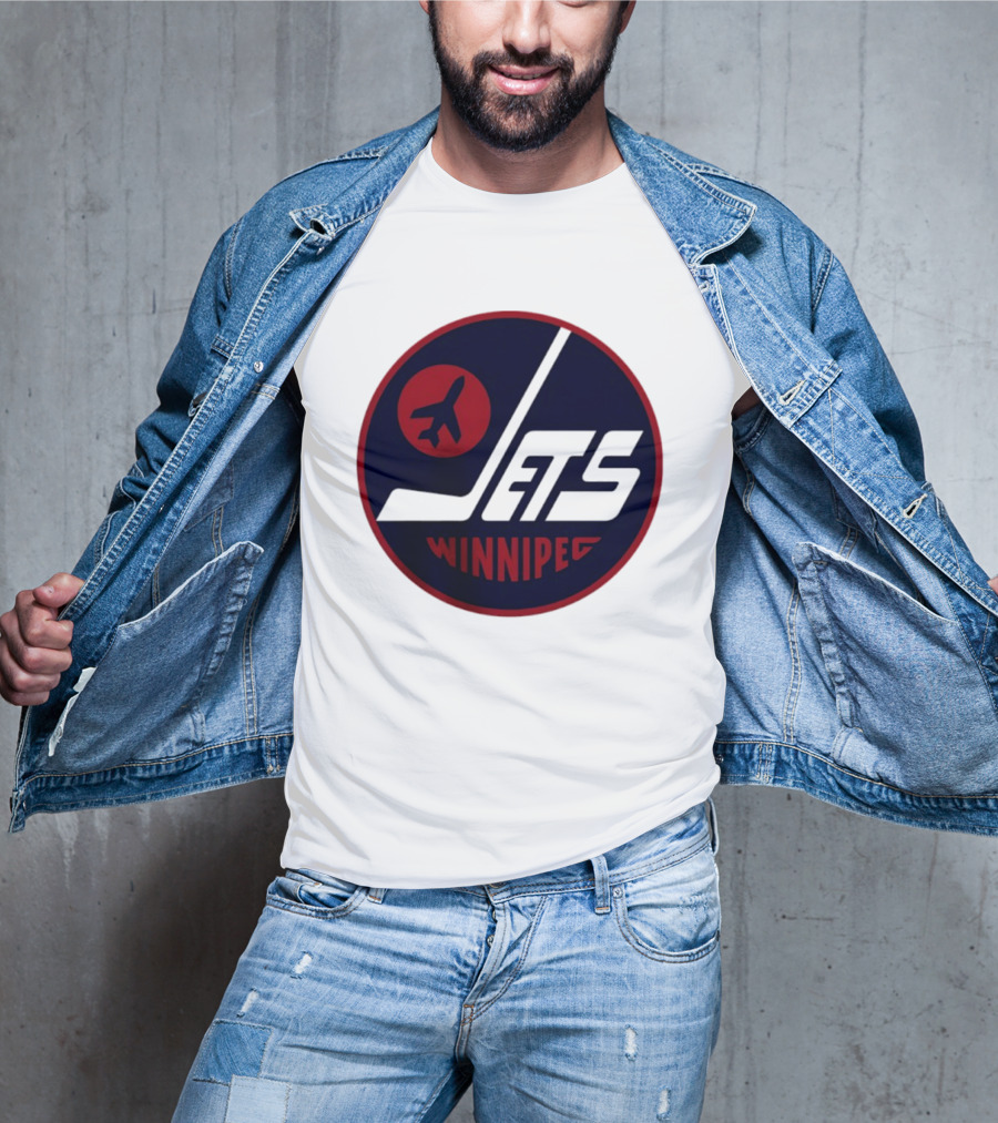 Winnipeg Jets 2026 NHL Heritage Classic Retro Circle T-Shirt