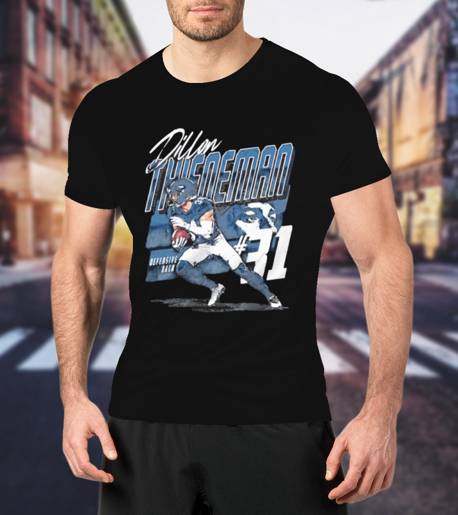 Dillon Thieneman Offensive Back #31 Chicago Bears Player Name And Number T-Shirt