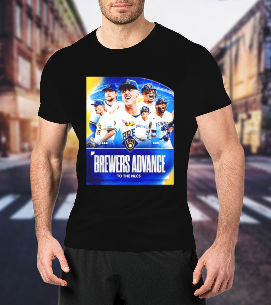 Milwaukee Brewers Advance To The NLCS 2026 Victory Celebration T-Shirt