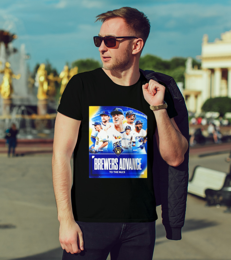 Milwaukee Brewers Advance To The NLCS 2026 Victory Celebration T-Shirt