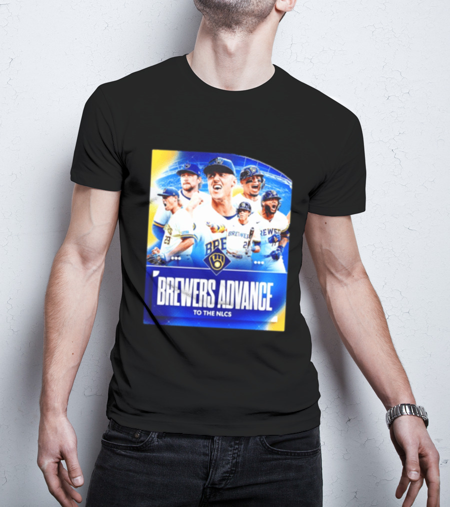 Milwaukee Brewers Advance To The NLCS 2026 Victory Celebration T-Shirt