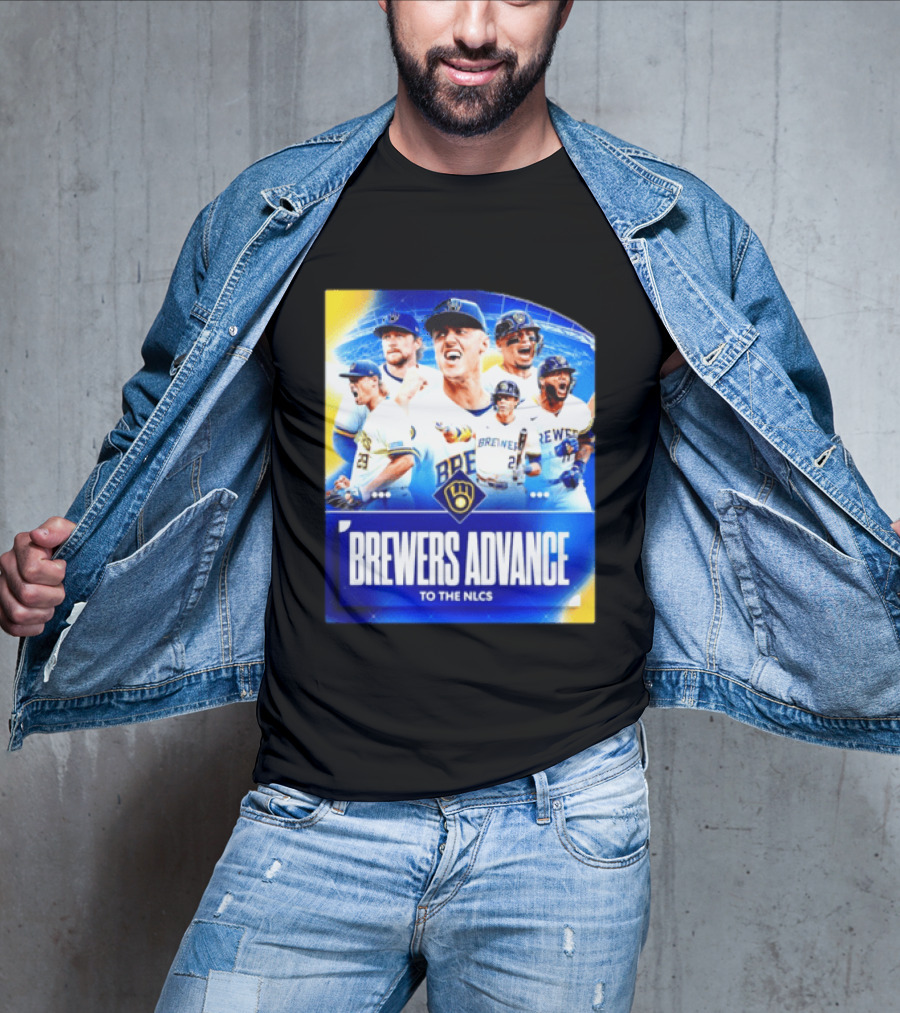 Milwaukee Brewers Advance To The NLCS 2026 Victory Celebration T-Shirt