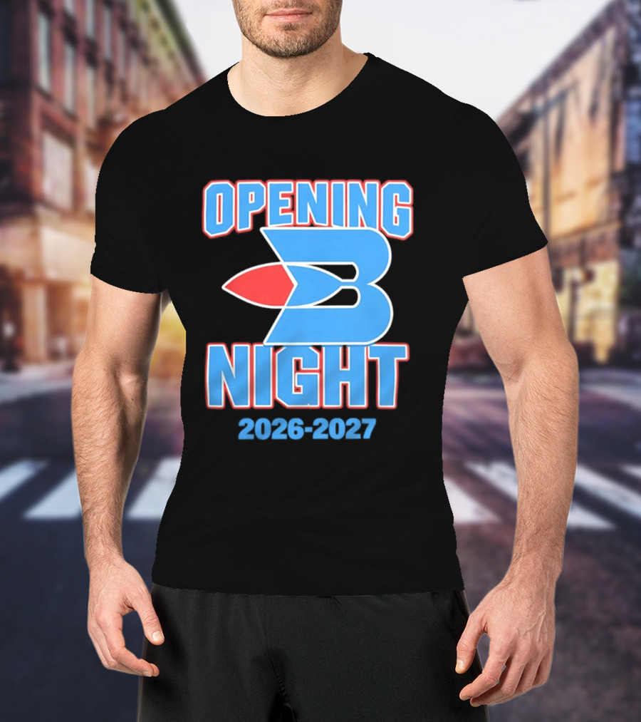 Opening Night 2026 2027 Buffalo Braves T-Shirt