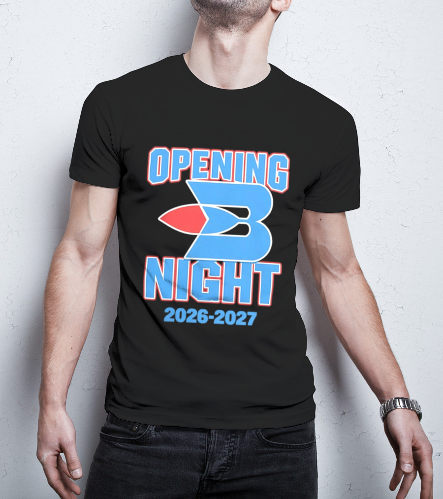 Opening Night 2026 2027 Buffalo Braves T-Shirt